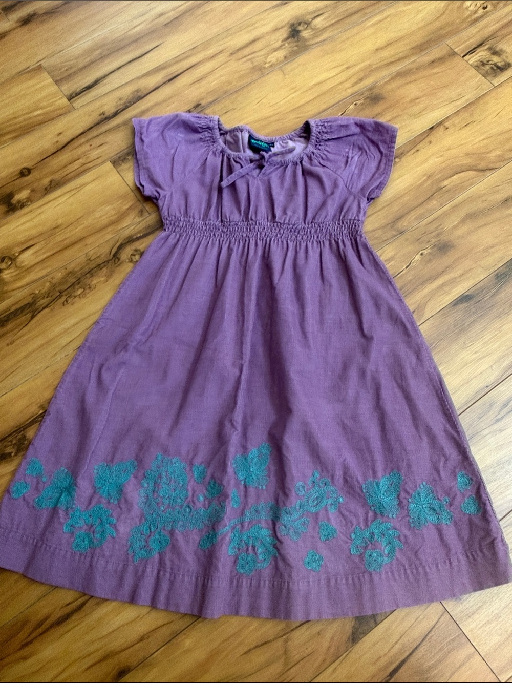 Girls' Boden 5 - 6 dress Embroidered Cotton Dress